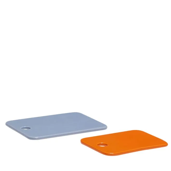 Amare Ceramic Boards Light blue/Orange (set of 2)^Hübsch Cheap