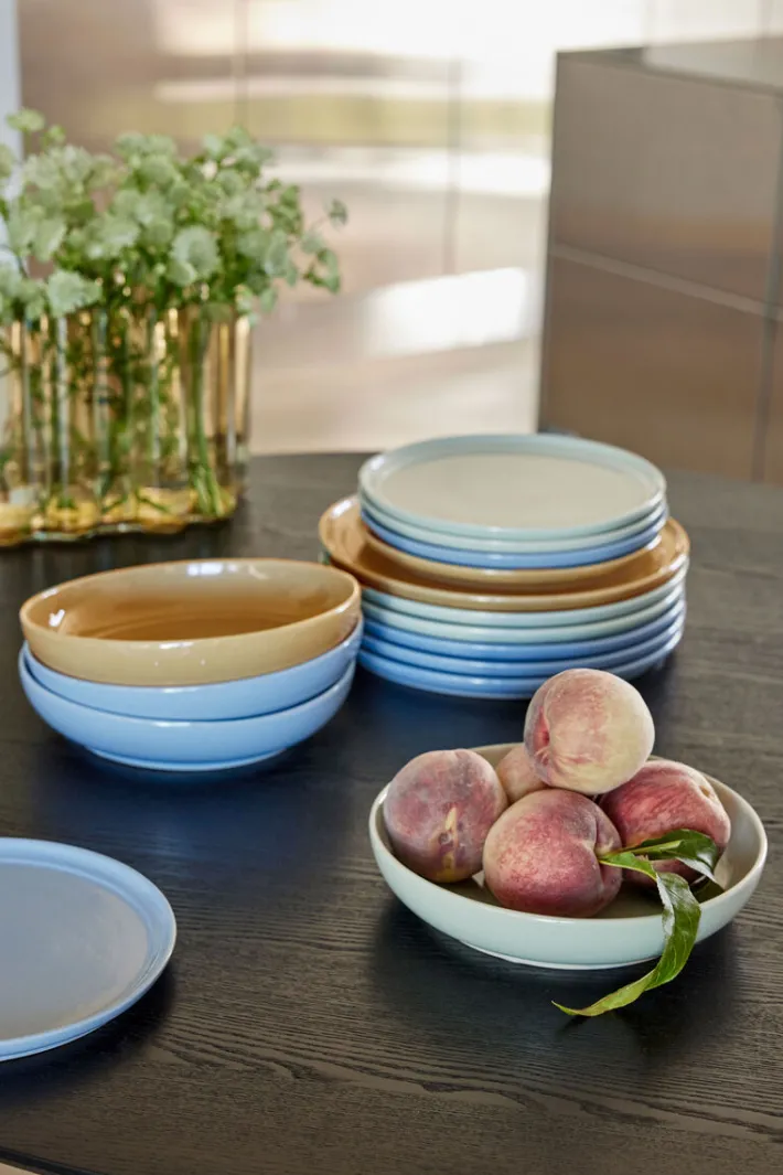 amare_lunch_plate_brown_5.webp Amare Lunch Plate^Hübsch Flash Sale