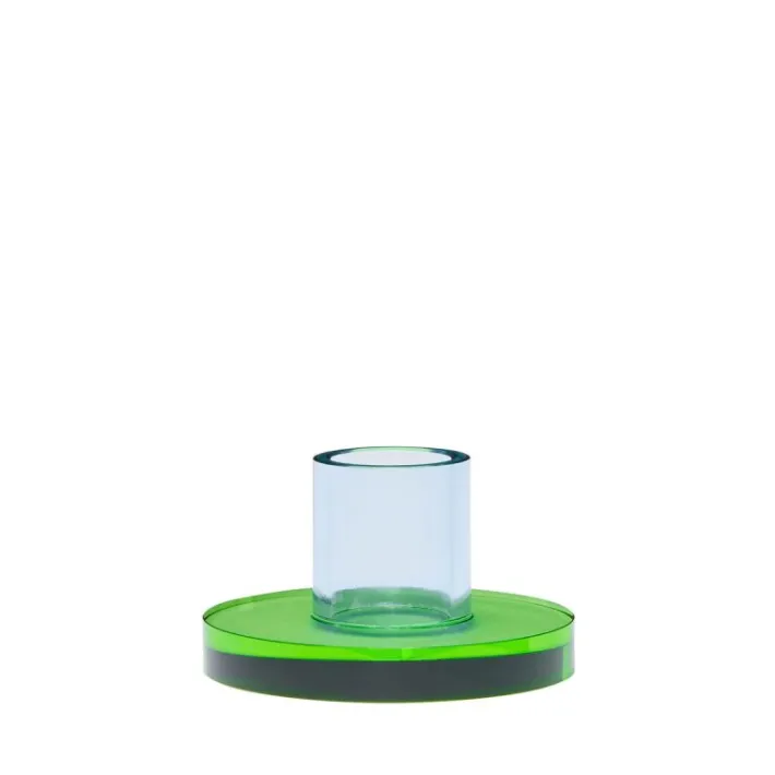 Astra Candleholder Small Blue/Green^Hübsch Online
