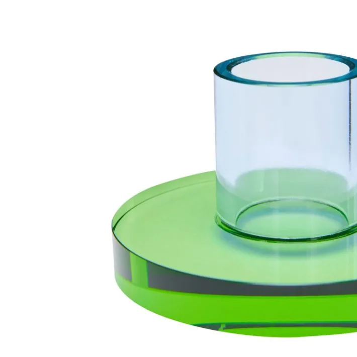 Astra Candleholder Small Blue/Green^Hübsch Online