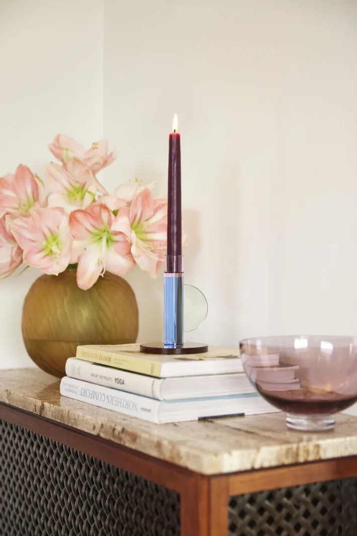 Astro Candlestick Blue^Hübsch Hot