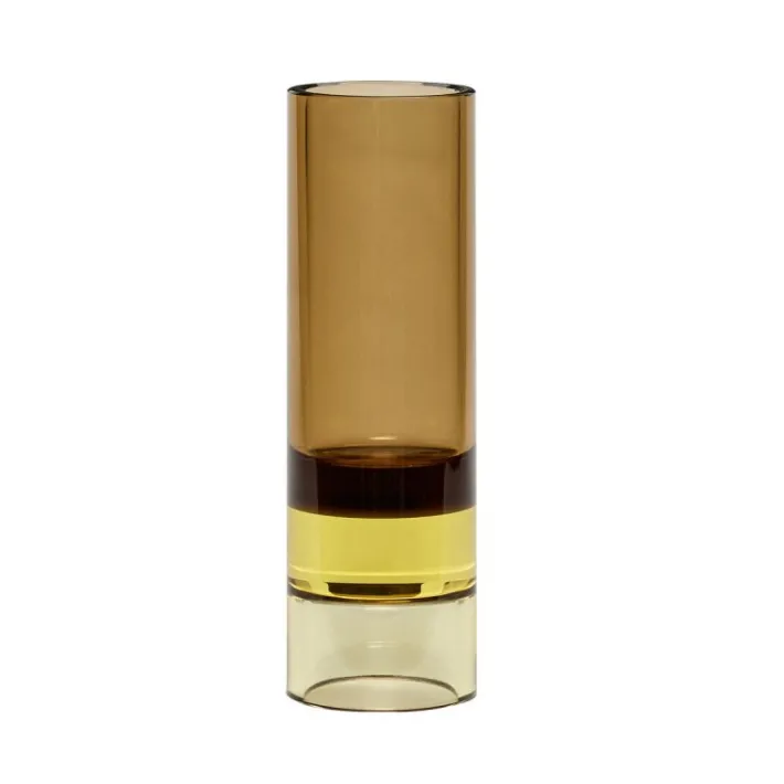 Astro Tealight Holder Brown/Yellow^Hübsch Outlet