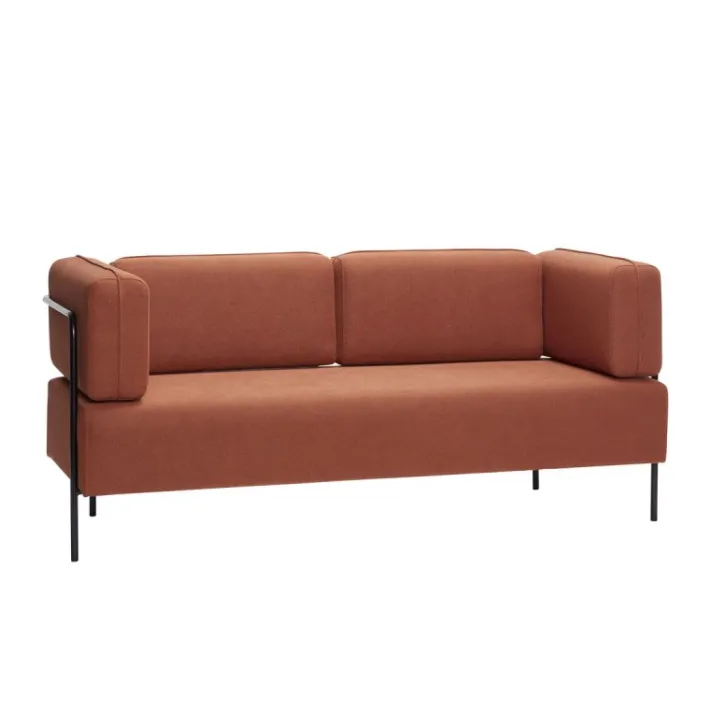 Block Sofa Maroon^Hübsch Cheap