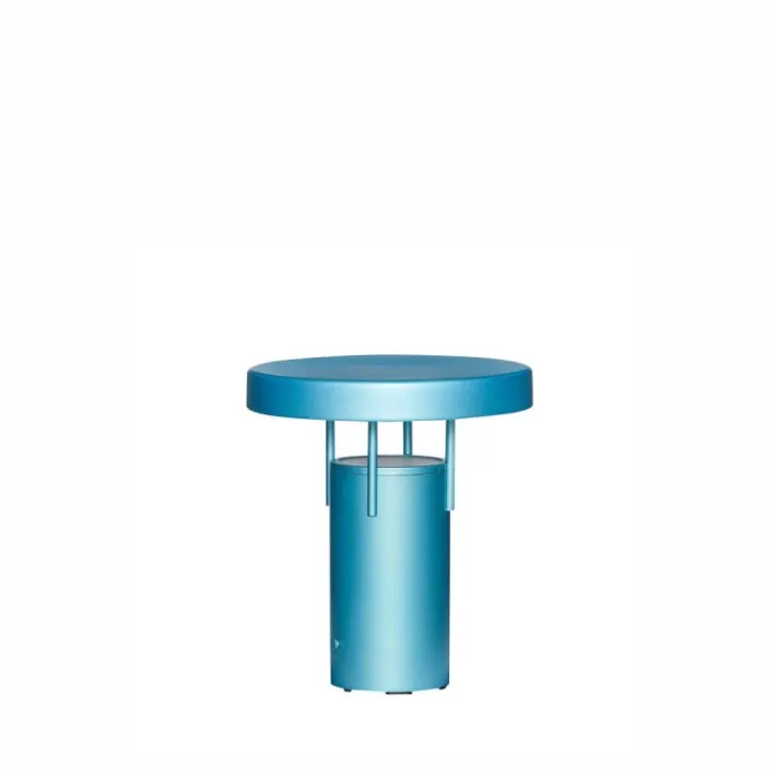 BringMe Portable Lamp Mini Metallic Turquoise^Hübsch Flash Sale