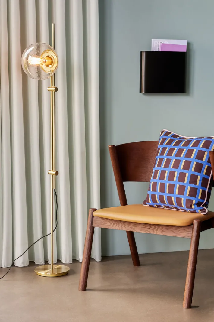 Bubble Floor Lamp Brass^Hübsch Sale