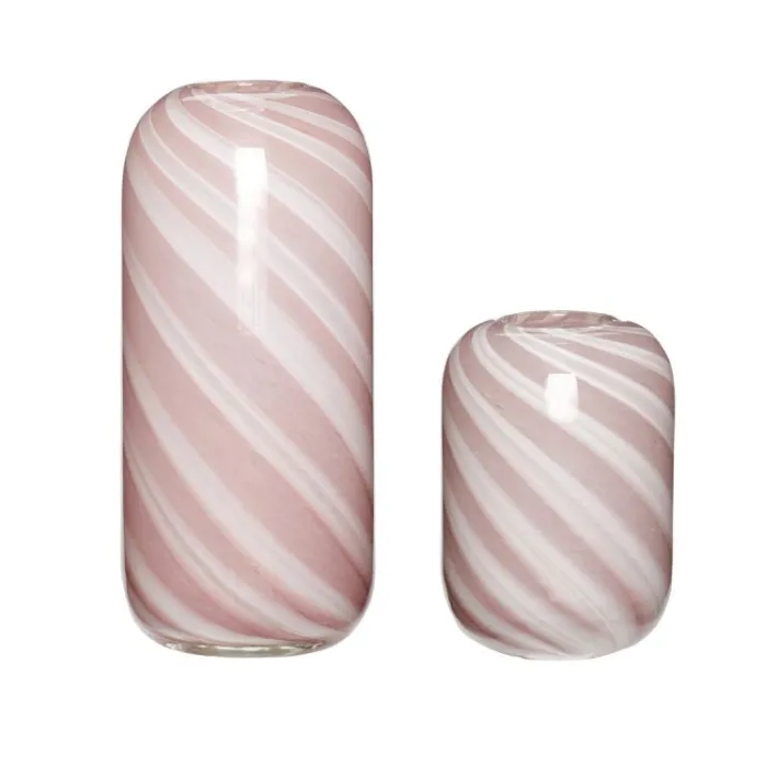 Candy Vases Pink (set of 2)^Hübsch Store
