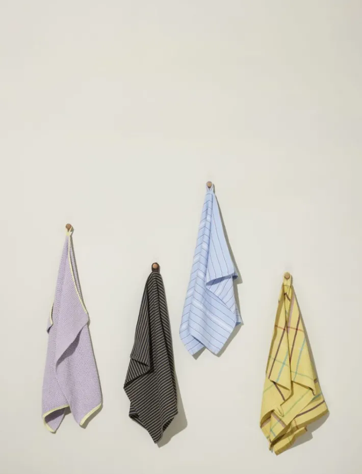 Coffee Tea Towels Yellow (set of 2)^Hübsch Best