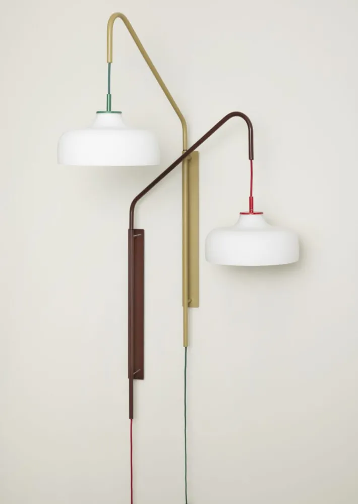 Current Wall Light Red^Hübsch Outlet