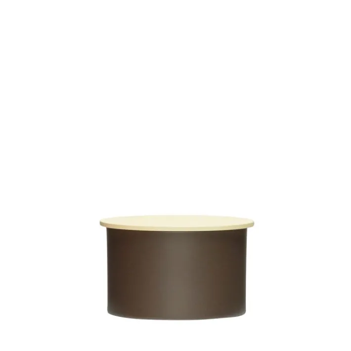 District Storage Box Small Brown/Yellow^Hübsch Online