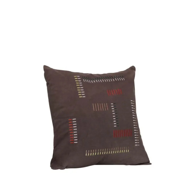 Elodie Cushion Brown^Hübsch Discount