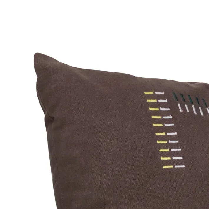 Elodie Cushion Brown^Hübsch Discount