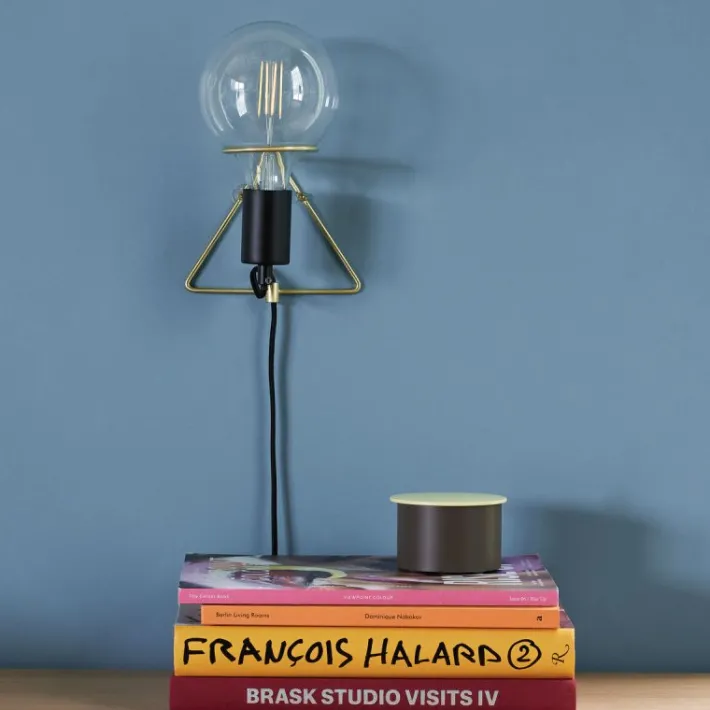 Eureka Wall Light Brass/Black^Hübsch Cheap