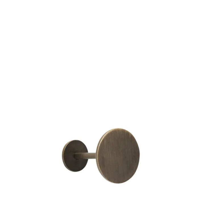 Flare Hook Burnished brass^Hübsch Fashion