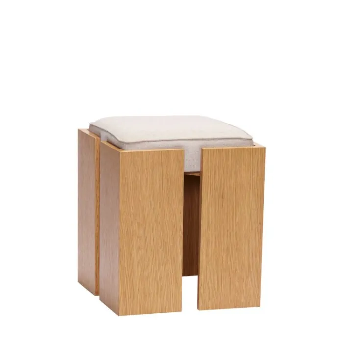 Forma Stool Sand/Natural^Hübsch Shop