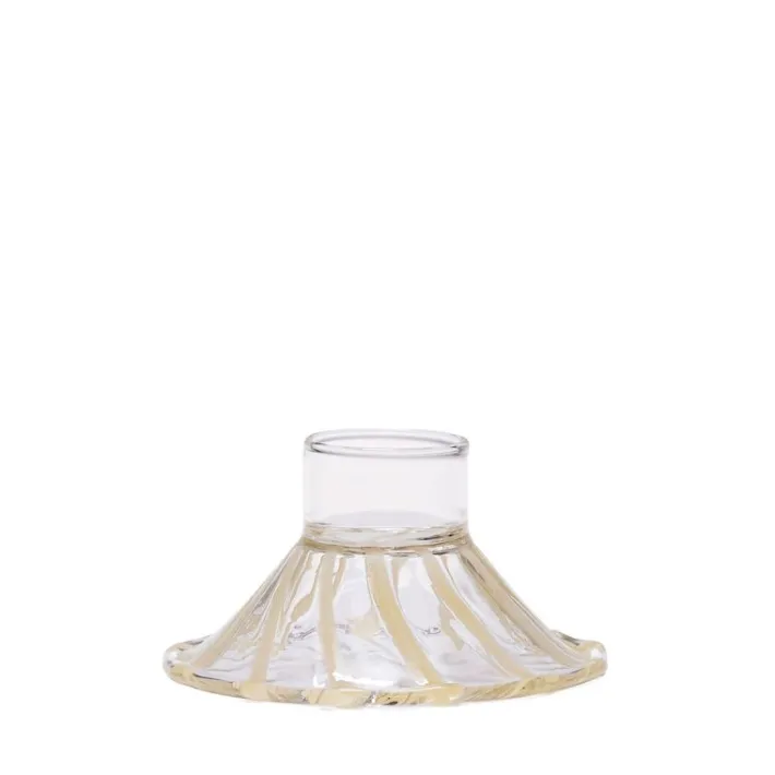 Heir Candleholder Yellow^Hübsch Store