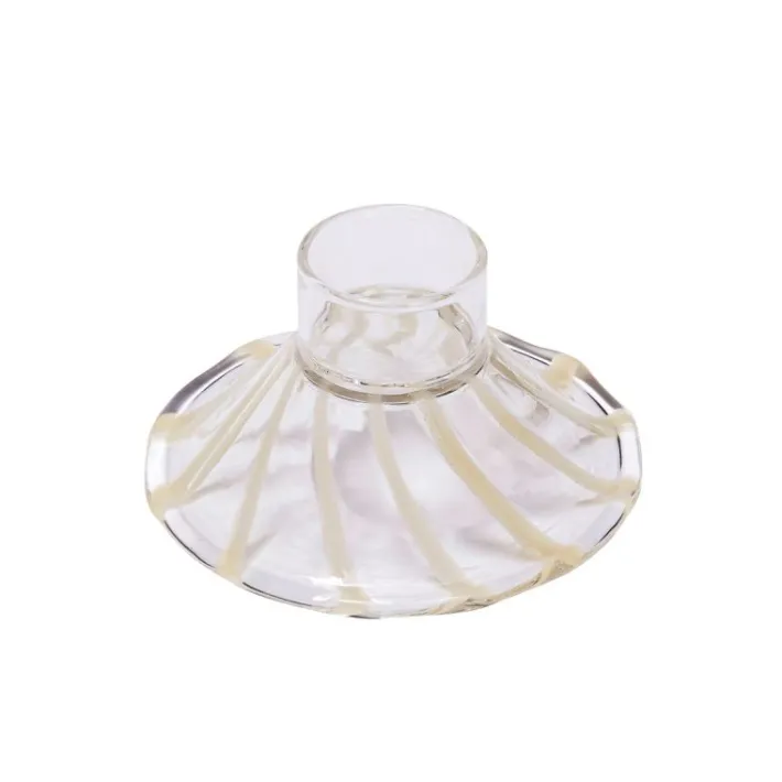 Heir Candleholder Yellow^Hübsch Store