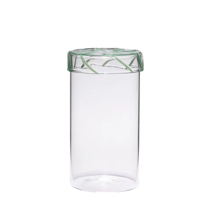 Heir Storage Jar Tall Green^Hübsch Shop