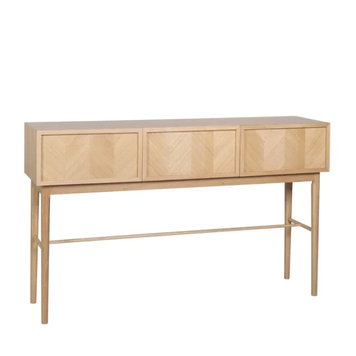 Herringbone Console Table Drawers^Hübsch Outlet