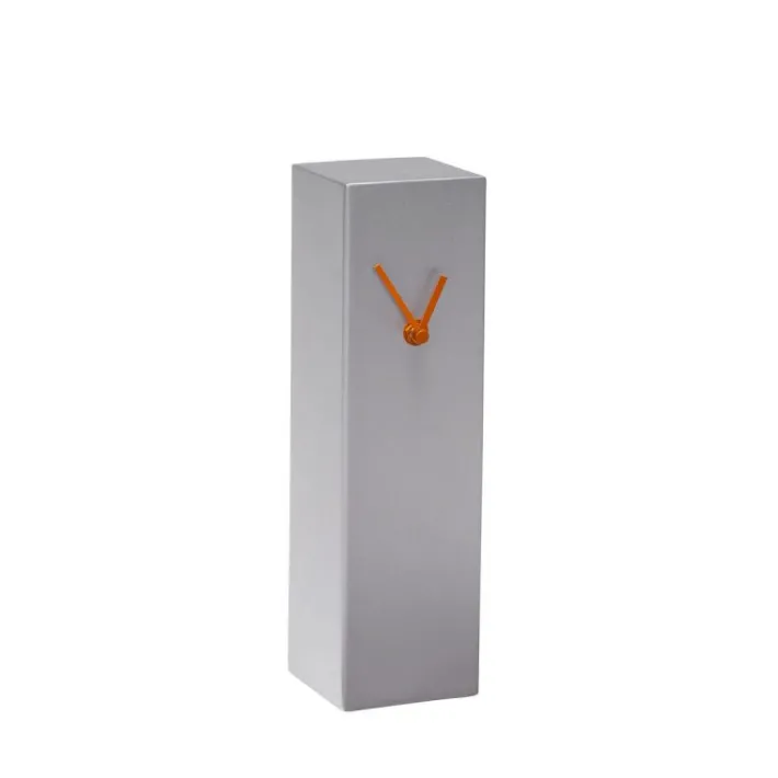 Hour Clock Metallic grey^Hübsch Clearance