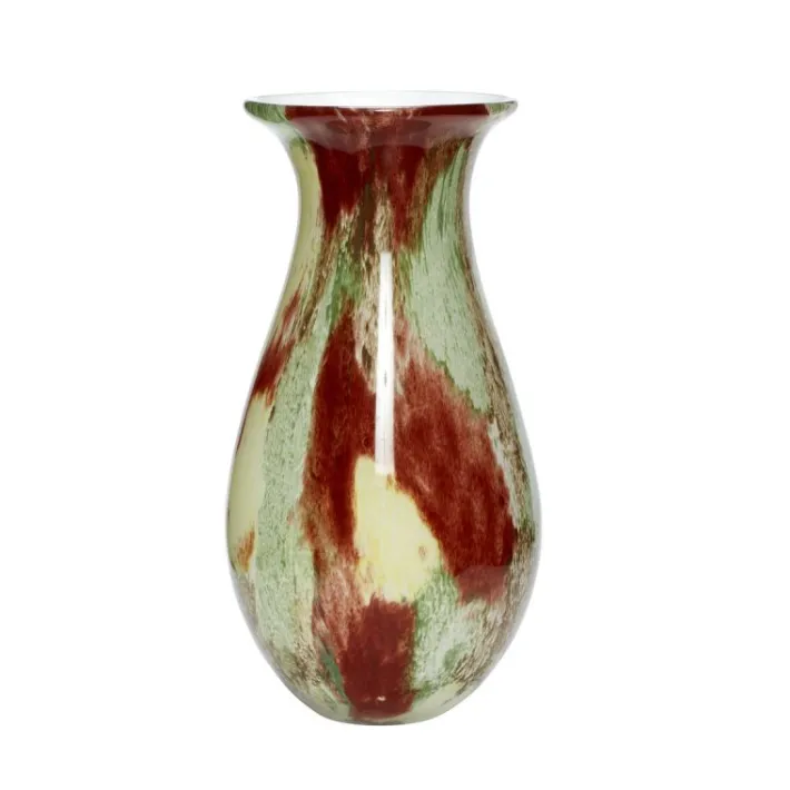 Kaleido Vase Burgundy^Hübsch Discount