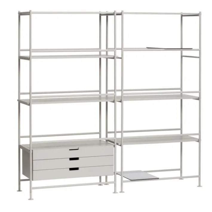 Kumo Shelf Unit Light^Hübsch Cheap