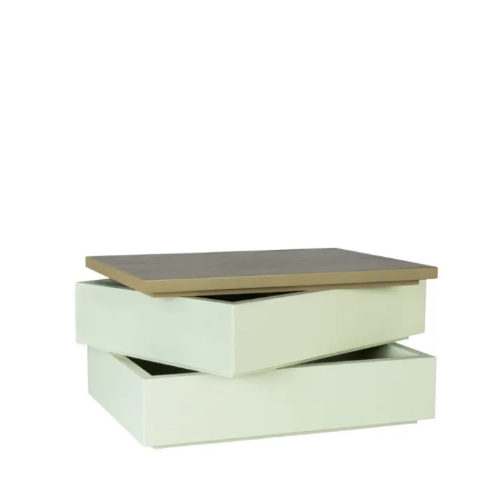 Libre Storage Box Light green^Hübsch Fashion