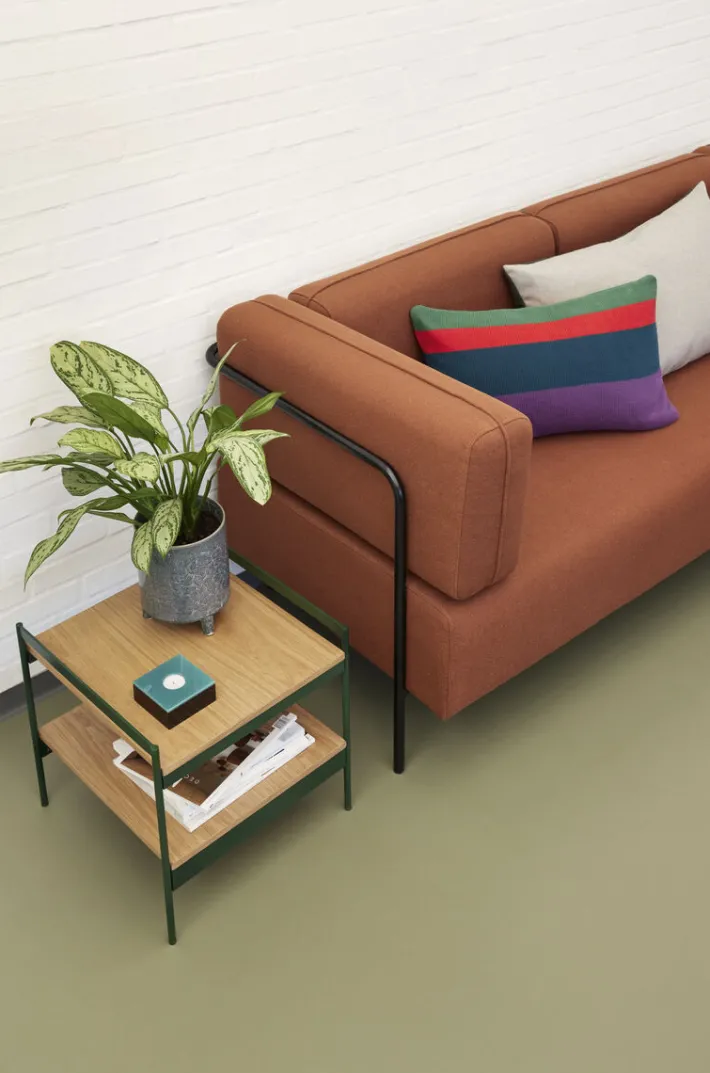 line_cushion_knitted_greenredpurple_2.webp Line Cushion Knitted Green/Red/Purple^Hübsch Cheap