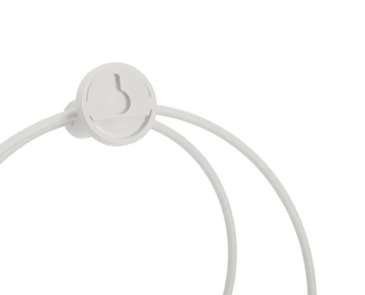 Loop Towel Holder Light grey^Hübsch Best