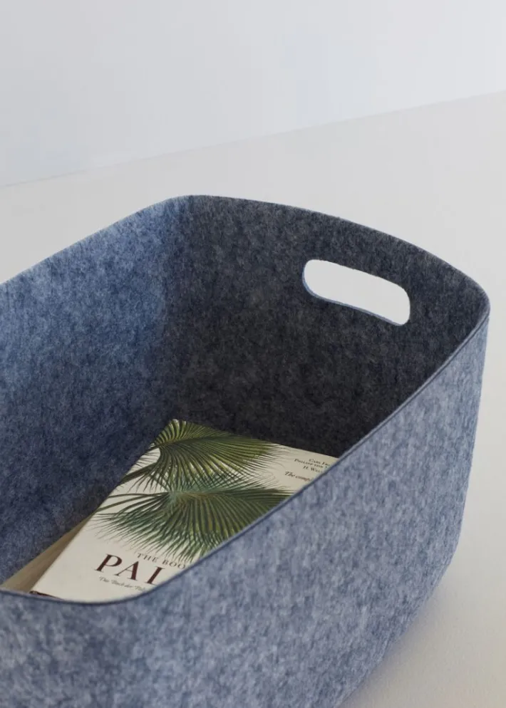 Mellow Felt Baskets (set of 4)^Hübsch Discount
