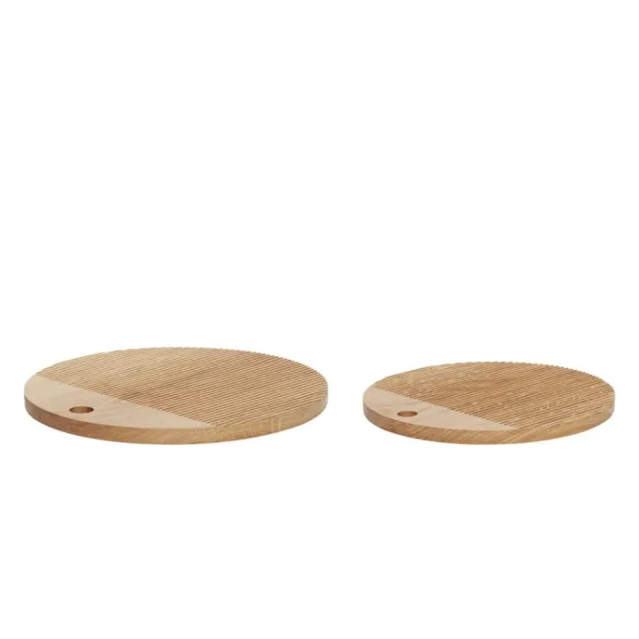 Monarch Cutting Boards Round (set of 2)^Hübsch Online