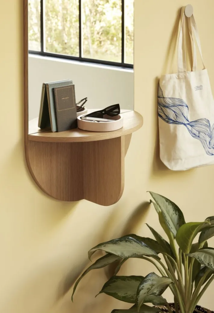 Nomad Wall Mirror^Hübsch Hot