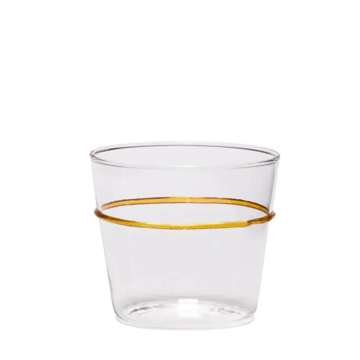 Orbit Drinking Glass Yellow^Hübsch Outlet