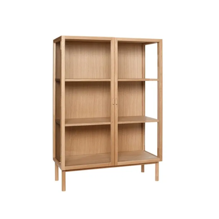 Panorama Display Cabinet Small Natural^Hübsch New