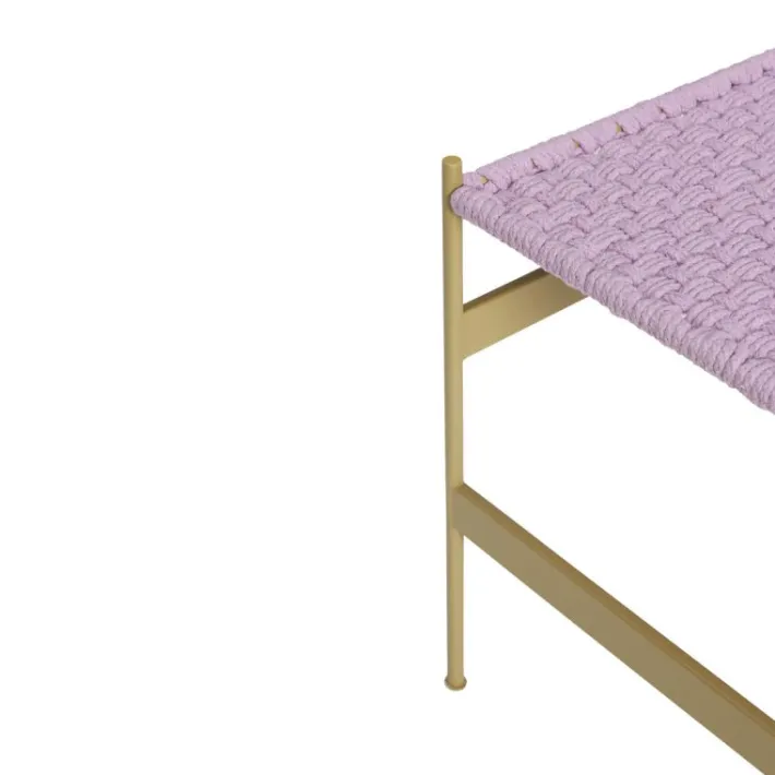 Peri Bench Purple/Khaki^Hübsch Outlet