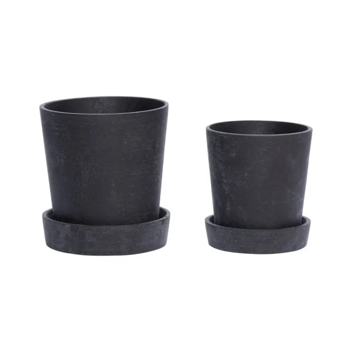 Podium Pots Small (set of 2)^Hübsch Cheap