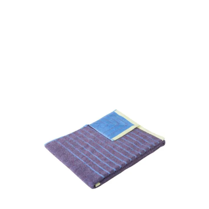 Promenade Towel Small Purple/Blue^Hübsch Best Sale