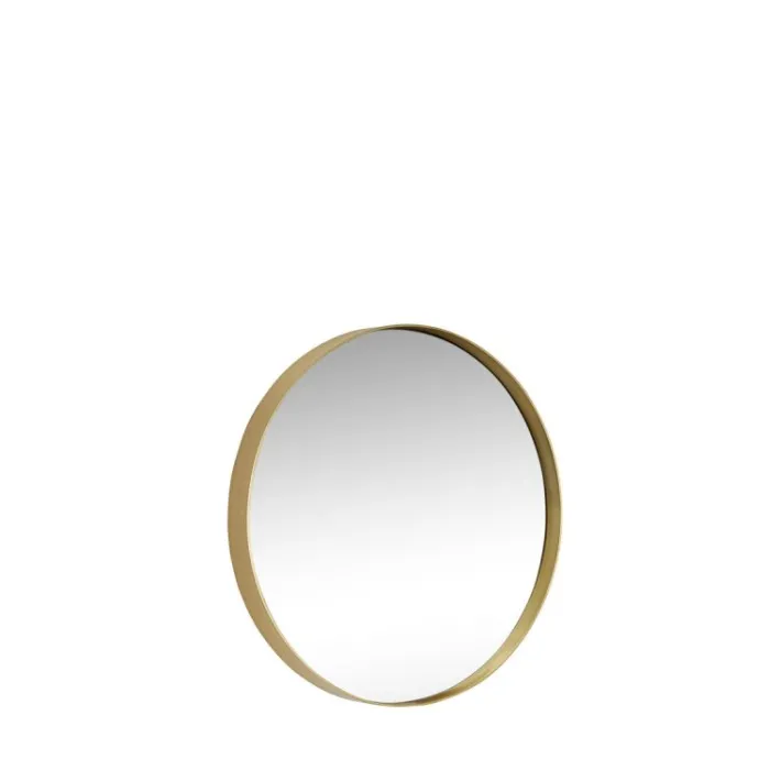 Retro Wall Mirror Round^Hübsch Fashion