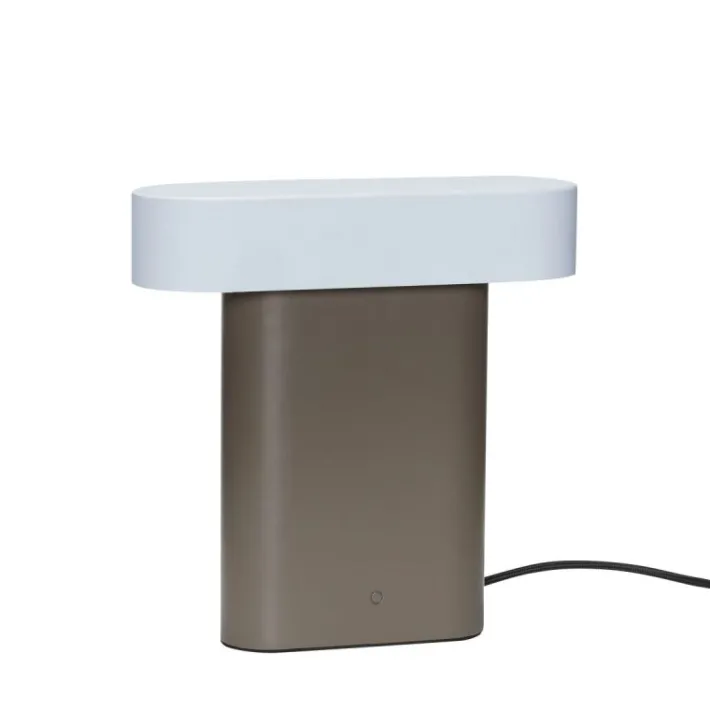 Sleek Table Lamp Brown/Light grey^Hübsch New