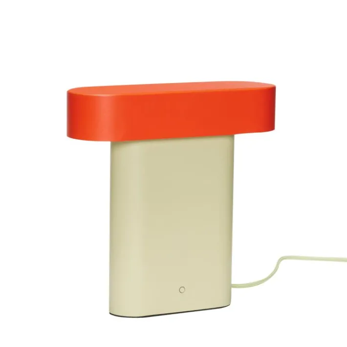 Sleek Table Lamp Green/Red^Hübsch Flash Sale