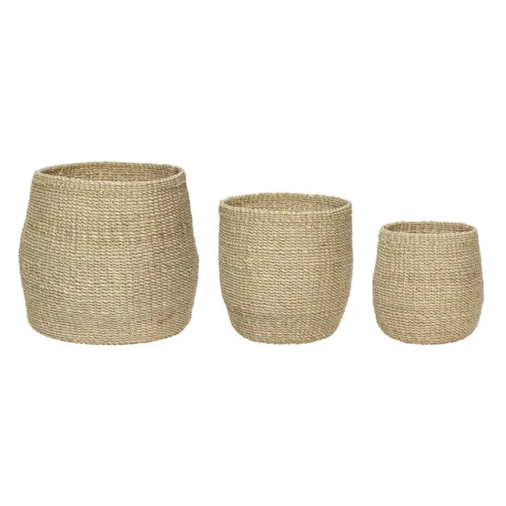 Sort Baskets (set of 3)^Hübsch Shop