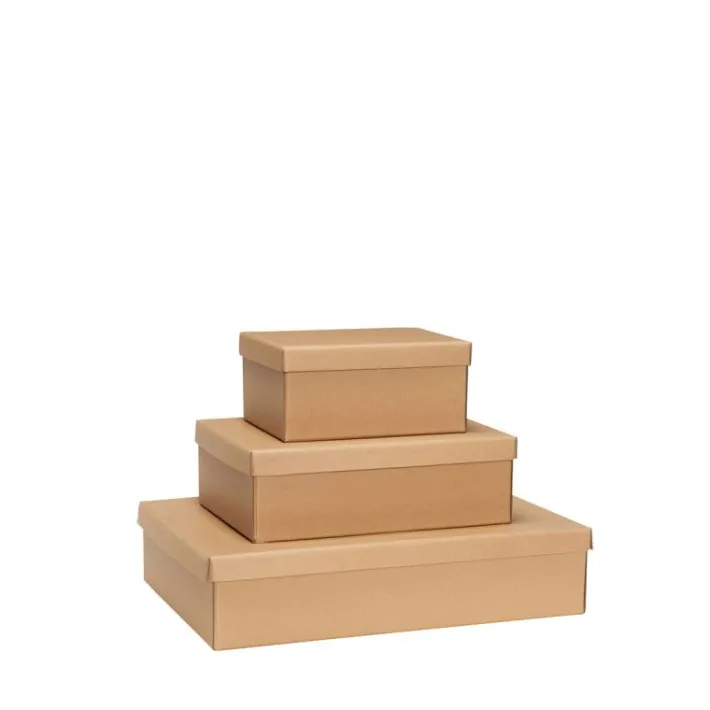 Storeit Storage Boxes (set of 3)^Hübsch Clearance