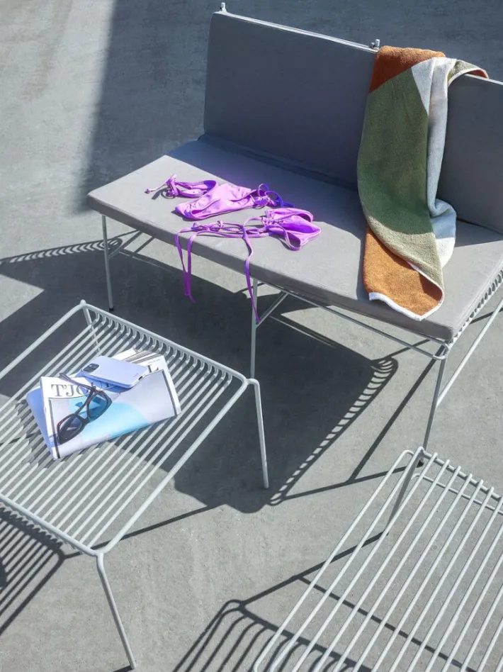 String Bench Light grey^Hübsch Best
