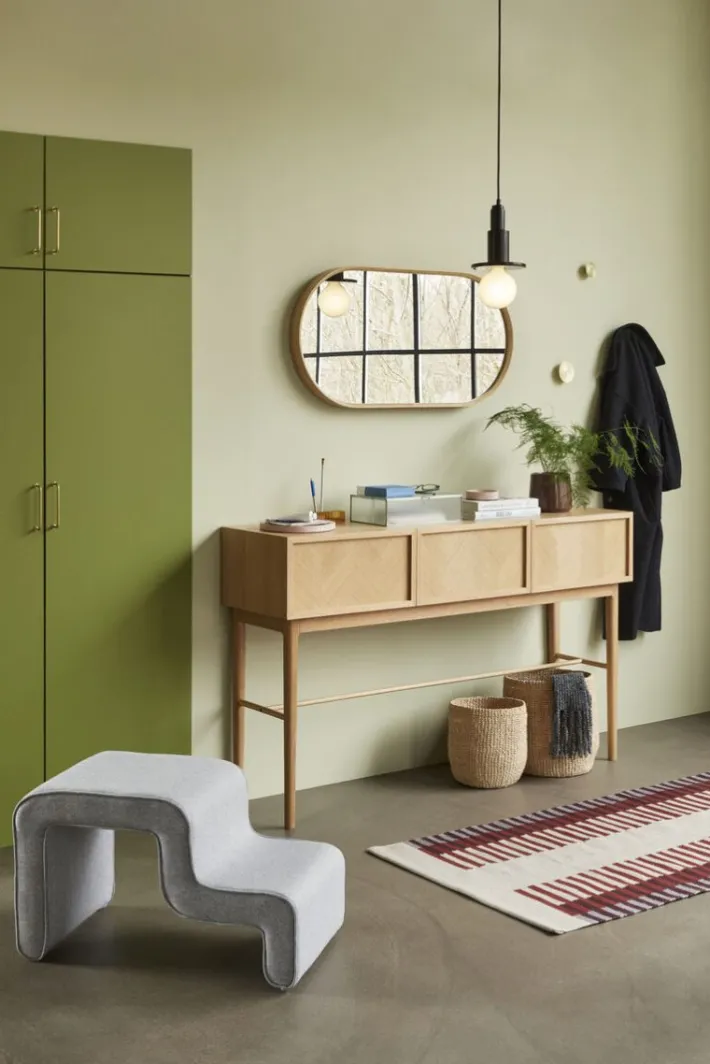 Wave Pouffe^Hübsch New
